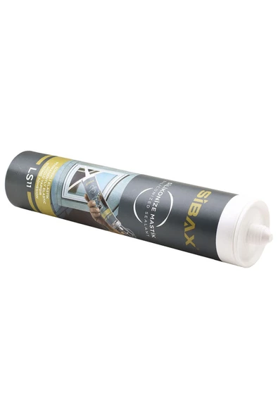 Sibax Ls46 Genel Amaçlı Beyaz Silikonize Mastik Silikon 450 Gr - 2