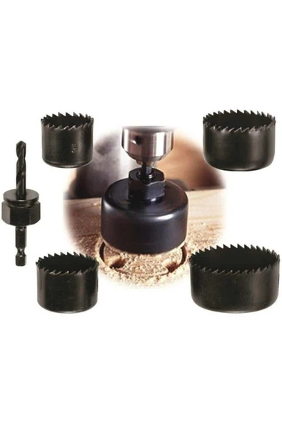 CMC Tools Ahşap Alçıpan Kartonpiyer Delme Panç Seti 16 Parça - 3