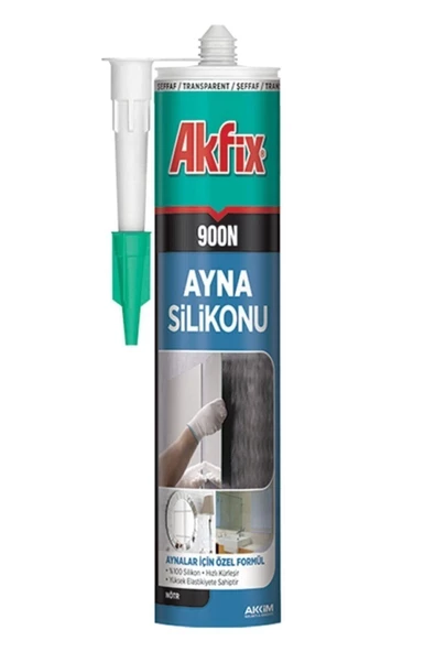 Akfix 900n Nötr Ayna Silikonu 310ml