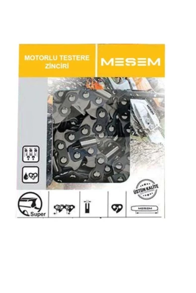 Meşem Motorlu Testere Zinciri 325*0,50mm 72 Diş