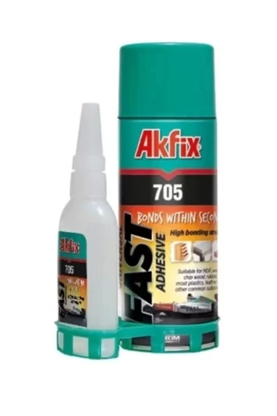 Akfix 705 Mdf Kit Hızlı Yapıştırıcı 400ml 100gr