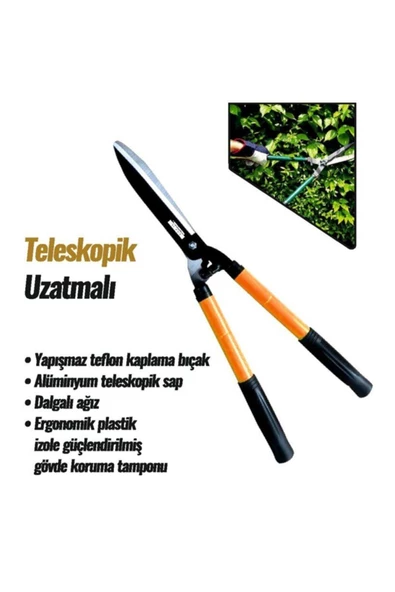 bay tecc Çit Biçme Makinası Teleskopik Mk 4552