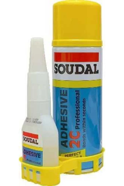 Soudal Adhesıve 2c Hızlı Yapıştırıcı 200 ml 50 ml - Hızlı Yapıştırıcı