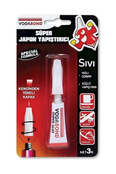 Vodabond Süper Japon Yapıştırıcı 3gr