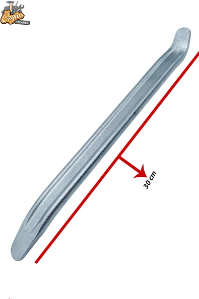 Vip-Tec Levye 300mm Işıl Işlem Görmüş Güçlendirlimiş Çelik Levye Orjinal 30 Cm - 3