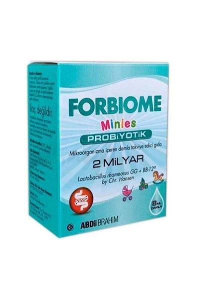 Forbiome Minies 2 Milyar Probiyotik Damla 8 Ml