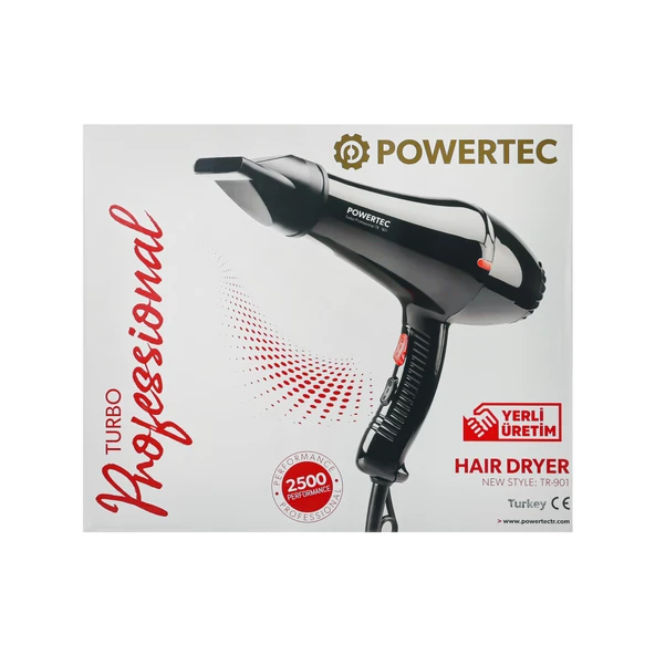 Powertec TR-901 Turbo Profesyonel 2500 W Fön Makinesi - 4