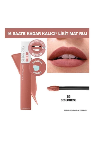Maybelline Ruj Matte Ink 65 - 7