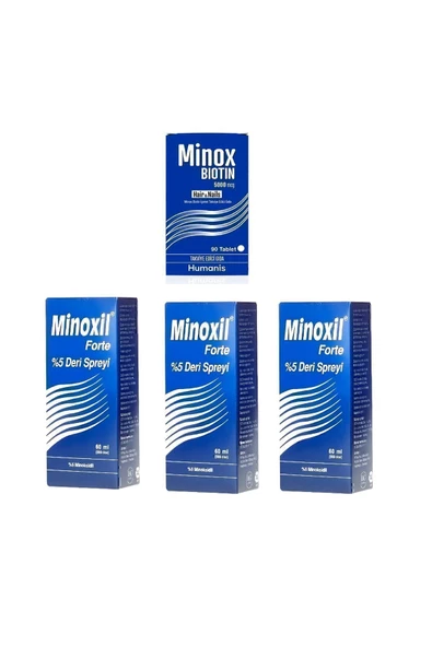 Minoxil Forte Deri Spreyi 5 60 ml