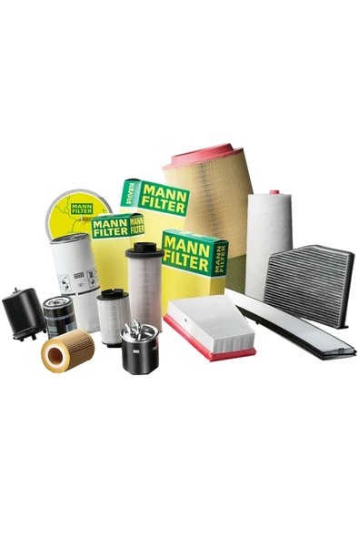 Mann Fılter Vw Jetta 1.6 Tdı Mann-filter Filtre Bakım Seti 2009-2010 Cay 4lü