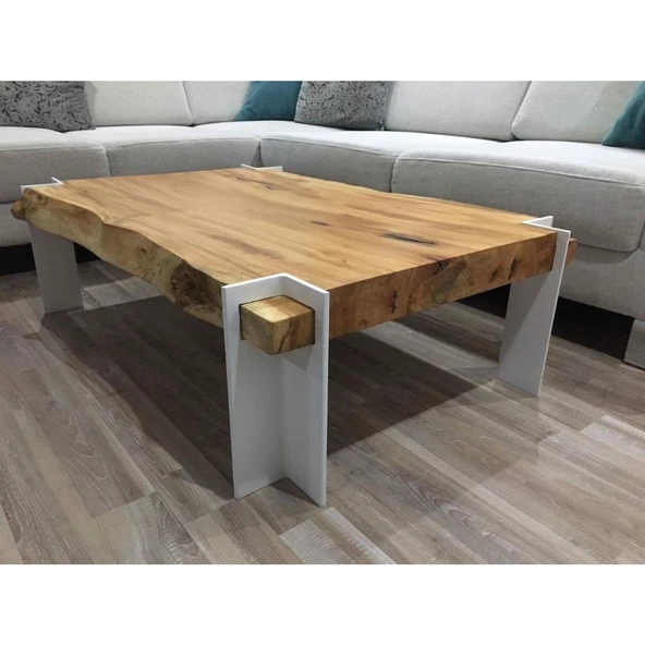 Kütük Sehpa Orta Sehpa Ayağı Metal Ayak - 2