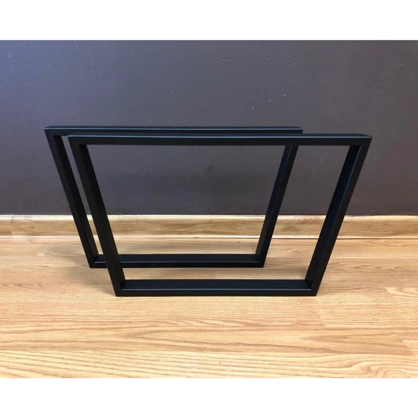 Metal Sehpa Ayağı Kare Masa Ayağı - Resim 2