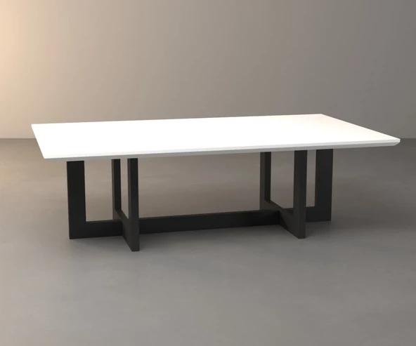 Sehpa Metal Ayak Ahşap Sehpa Ayağı Siyah Sehpa Ayağı - 8
