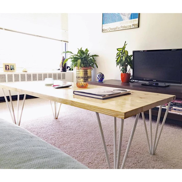 Firkete Sehpa Ayağı Orta Sehpa Kütük Sehpa Ayağı - 3