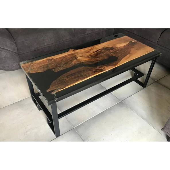 Siyah Orta Sehpa Epoksi Sehpa Epoksi Sehpa Fiyatı - 3