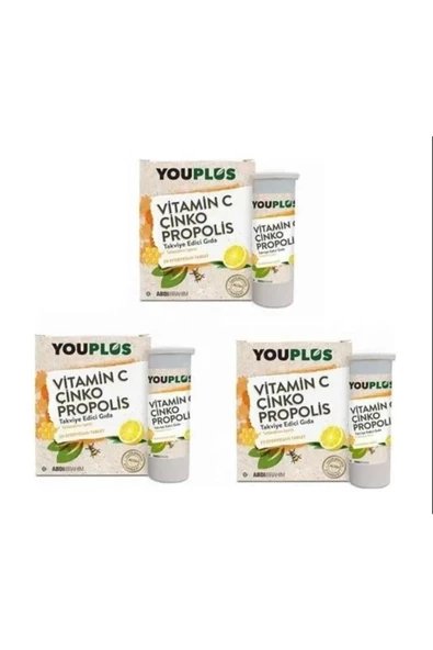 Vitamin C Çinko Propolis x 3 Adet