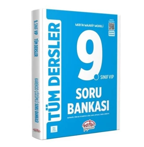Editör 9.Sınıf Tüm Dersler Soru Bankası