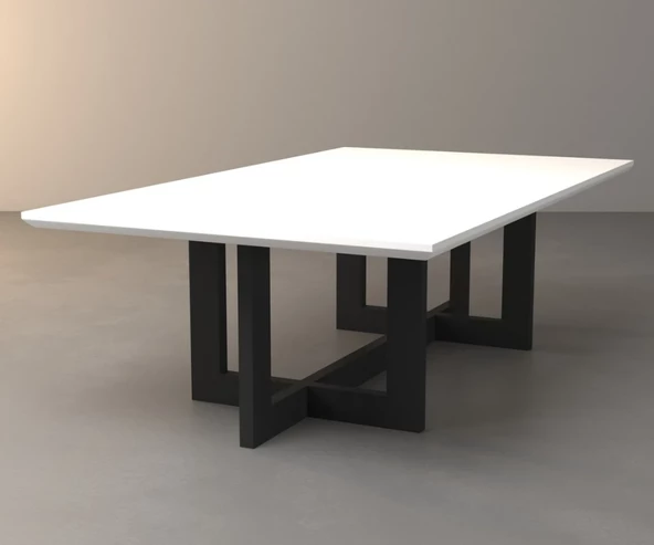 Sehpa Metal Ayak Ahşap Sehpa Ayağı Siyah Sehpa Ayağı - 10