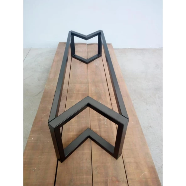 Kısa Sehpa Ayağı Dekoratif Tasarım Orta Sehpa Ayağı - Resim 5