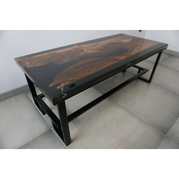 Siyah Orta Sehpa Epoksi Sehpa Epoksi Sehpa Fiyatı - 2