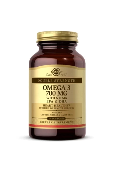 Solgar Omega-3 700 60 Kapsül ürün görseli