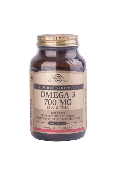 Solgar Omega 3 700mg Yumuşak Jelatin 60 Kapsül. ürün görseli 1
