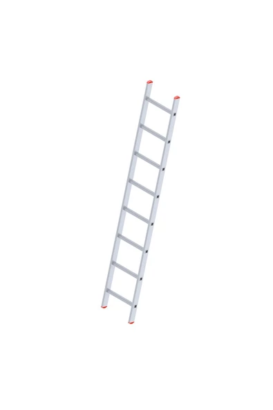 Endüstriyel 2.5 m Tek Parça Alüminyum Merdiven