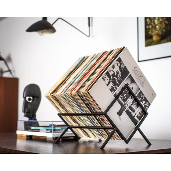 Masaüstü Kitap Düzenleyici Metal Kitap Organizatörü - 3