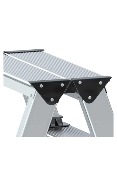 Narvon Lüx Çift Çıkışlı Alüminyum 6+6 Basamaklı Merdiven - 5