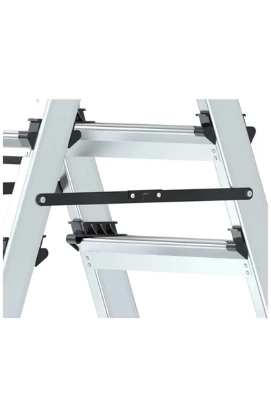 Narvon Lüx Çift Çıkışlı Alüminyum 8+8 Basamaklı Merdiven - 4