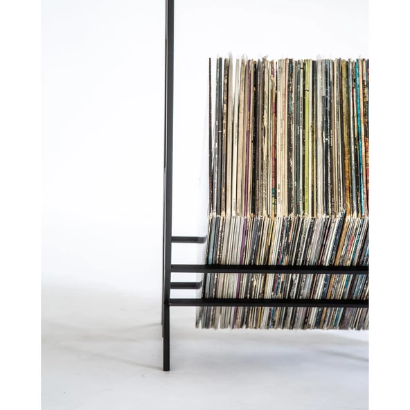 Pikaplık Plaklık Cd Organizer Metal Dvd Düzenleyici - 8