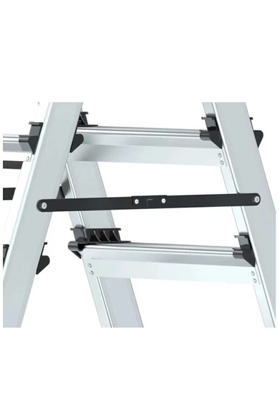 Narvon Lüx Çift Çıkışlı Alüminyum 6+6 Basamaklı Merdiven - 4