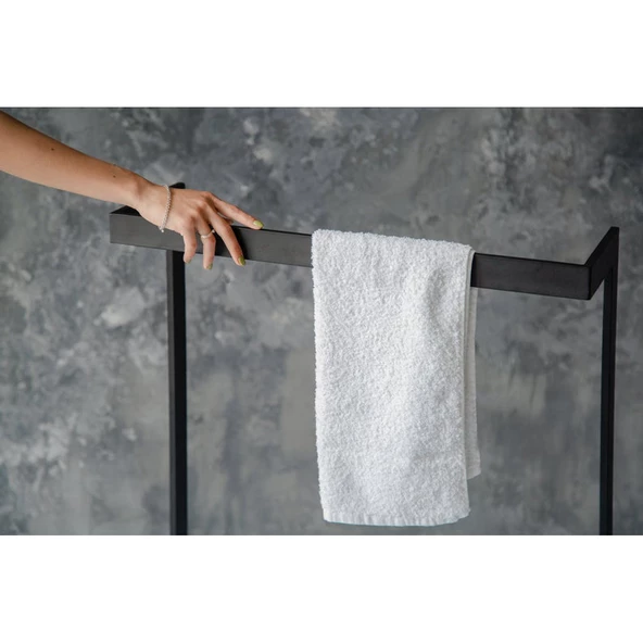Banyo Havlu Askısı Ayaklı Havluluk Modeli - 6