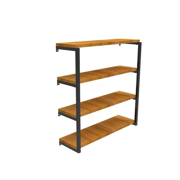 Metal Raf Kitaplık Mutfak Rafı Metal Raf Tutucu - 3