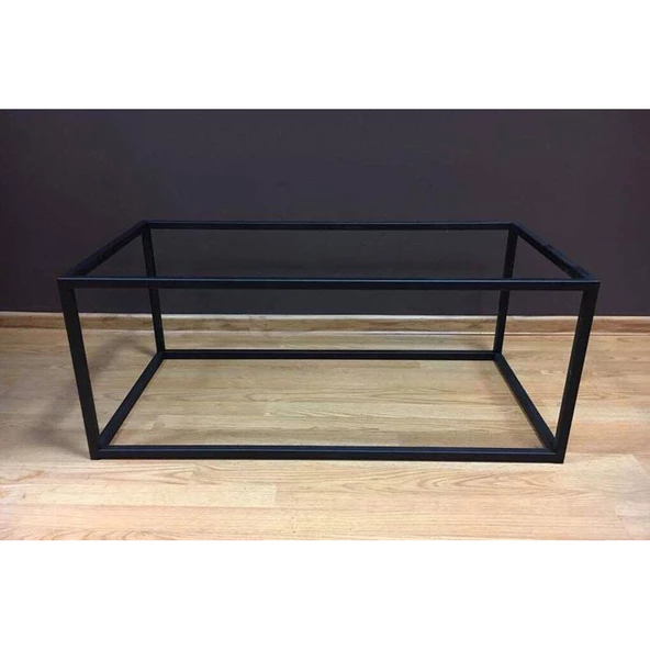 Mermer Sehpa Ayağı Siyah Metal Sehpa Ayağı Modeli - Resim 3