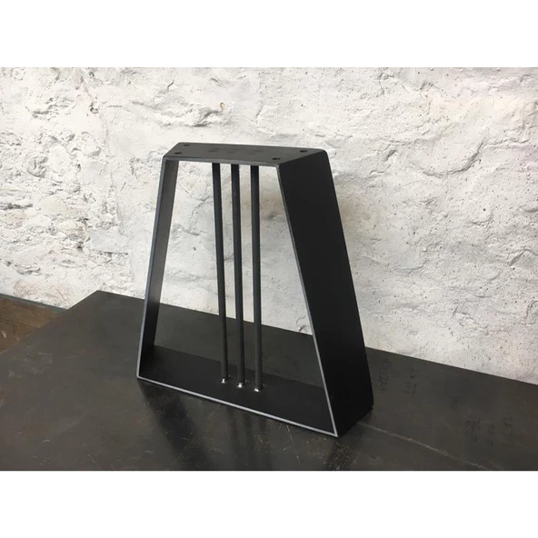 Sehpa Demir Ayak Ahşap Sehpa Ayağı - Resim 5