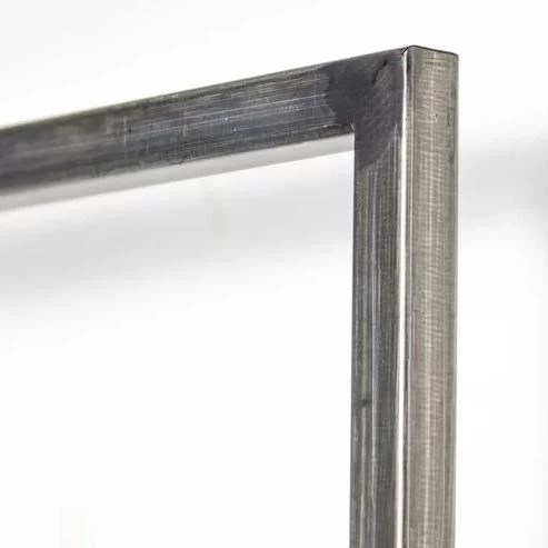 Metal Duvar Rafı Ahşaplı Duvara Sabit Banyo Organizer - 6