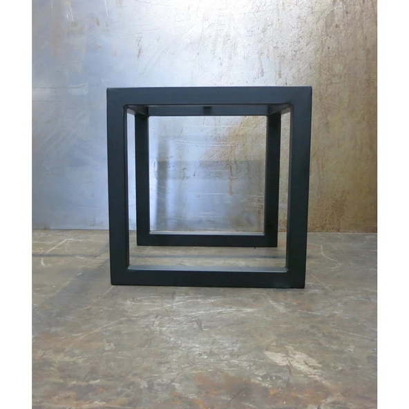 Kare Sehpa Ayağı Mermer Sehpa Ayağı - Resim 3