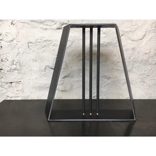 Sehpa Demir Ayak Ahşap Sehpa Ayağı - Resim 3