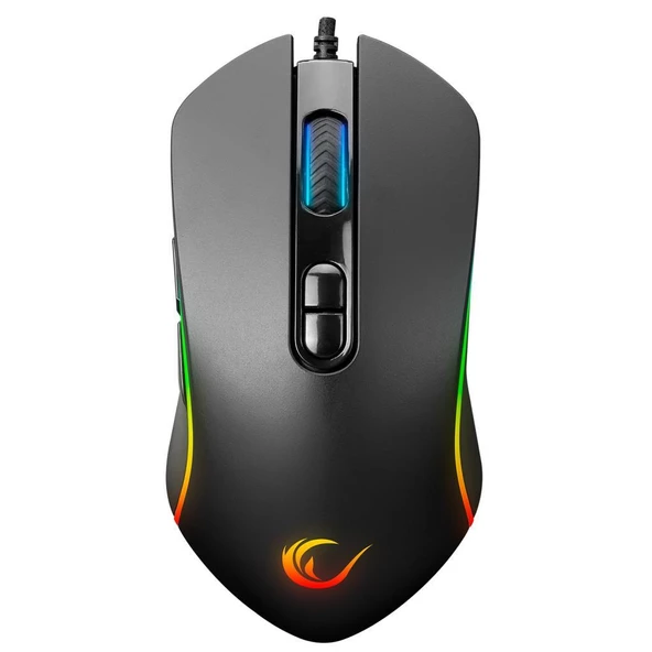 Rampage Hydra R6 Siyah RED Switch Stormy Siyah Kulaklık Makrolu RGB Mouse + Mousepad 4lü OYUNCU SETİ - 5