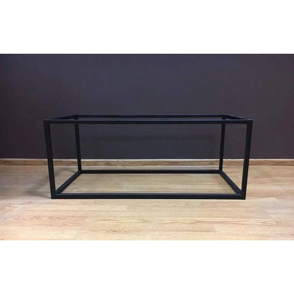 Mermer Sehpa Ayağı Siyah Metal Sehpa Ayağı Modeli - Resim 2