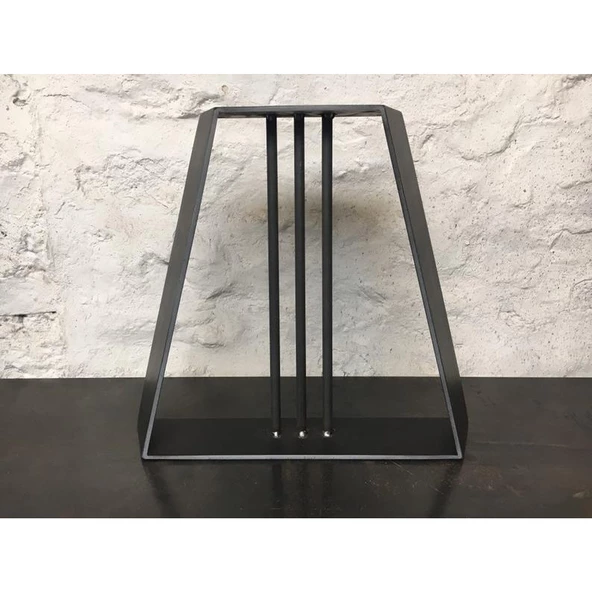 Sehpa Demir Ayak Ahşap Sehpa Ayağı - Resim 2