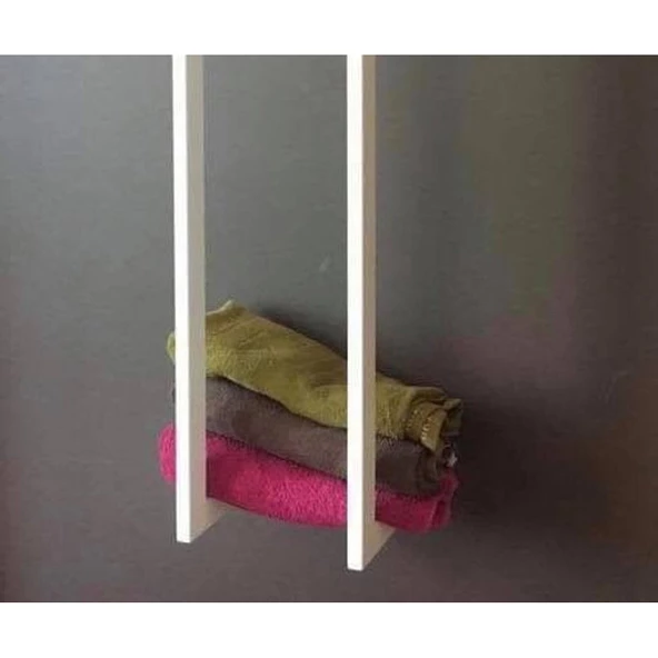 Banyo İçin Raf Metal Havluluk Banyo Aksesuarı - 2