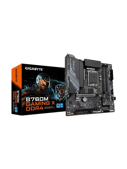 Gigabyte B760M Gaming X Intel LGA1700 DDR4 Micro ATX Anakart