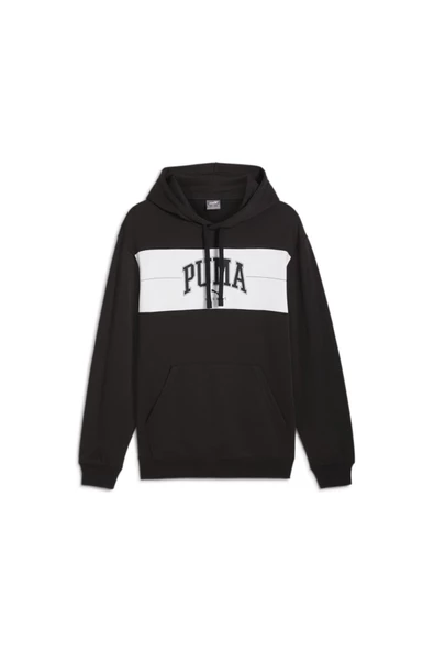 PUMA ERKEK HOODIE PUMA SQUAD HOODİE 68179701 - Resim 5