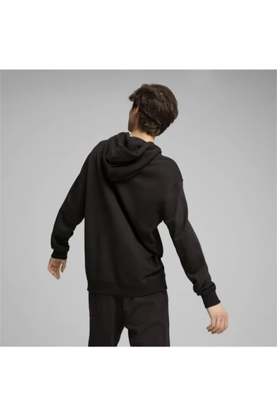 PUMA ERKEK HOODIE PUMA SQUAD HOODİE 68179701 - Resim 4