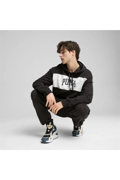 PUMA ERKEK HOODIE PUMA SQUAD HOODİE 68179701 - Resim 3
