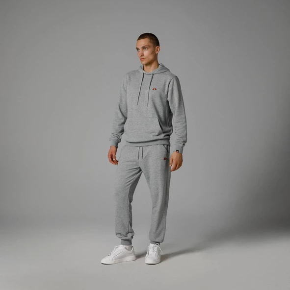 Ellesse Bisiklet Yaka Sweatshirt Gri Erkek EM279 - 4