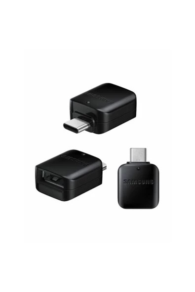 Type-c To Usb Otg Çevirici Dönüştürücü Adaptör Siyah - 4