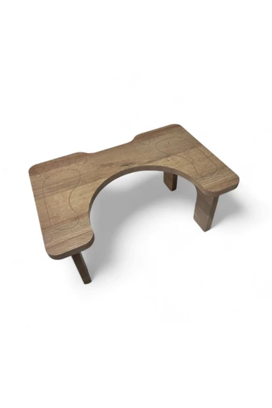 akçehome Klozet Çömelme Ayak Taburesi, Wc Basamak, Wc Tuvalet Taburesi, Klozet Ayaklığı - Resim 2